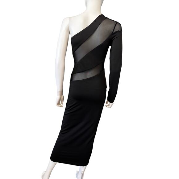 New Superdown REVOLVE Women's Black Kaelyn Maxi Dress Size M - Picture 5 of 7